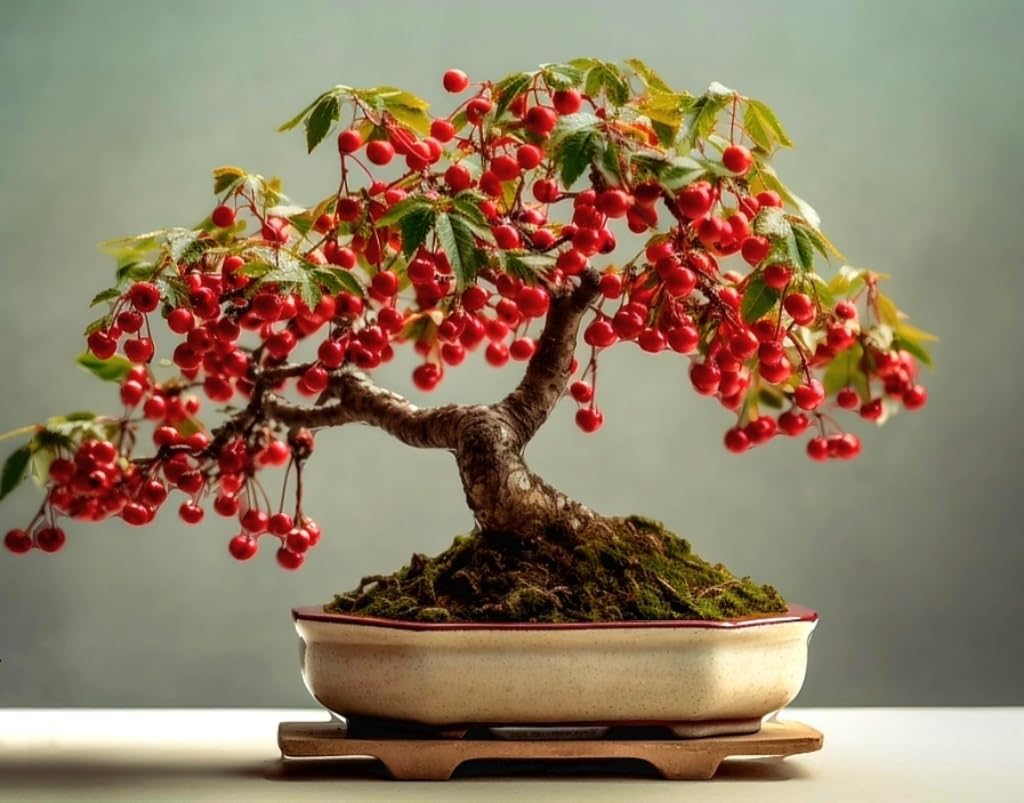 50 Black Cherry Seeds Prunus Serotina Dwarf Cherry Tree - Image 7