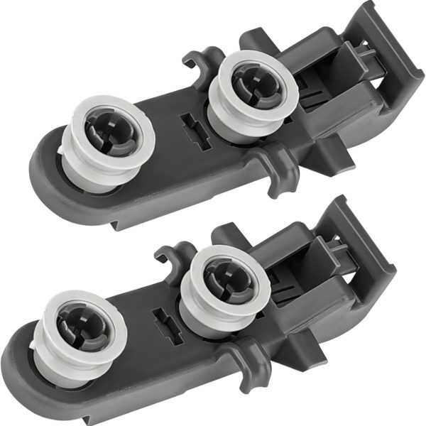Romalon Upgraded W10350401 Dishwasher Rack Roller Wheel WPW10350401 fit for Whirlp00l Ken-more Kitchen-Aid KUDC10IXBL3 KUDC10IXWH0 WDF730PAYT6 WDT770PAYM0 66513252K110 Replaces w10195336 PS11753471