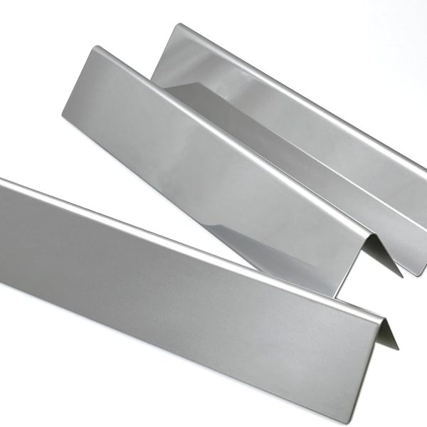 Direct Store Parts DP155 15.3" Set of 3 Stainless Steel Flavorizer Bars for Weber Spirit I and II 200 Series Replacement Parts,Spirit E210 S210 E220 S220 Gas Grills with Front Control Knobs