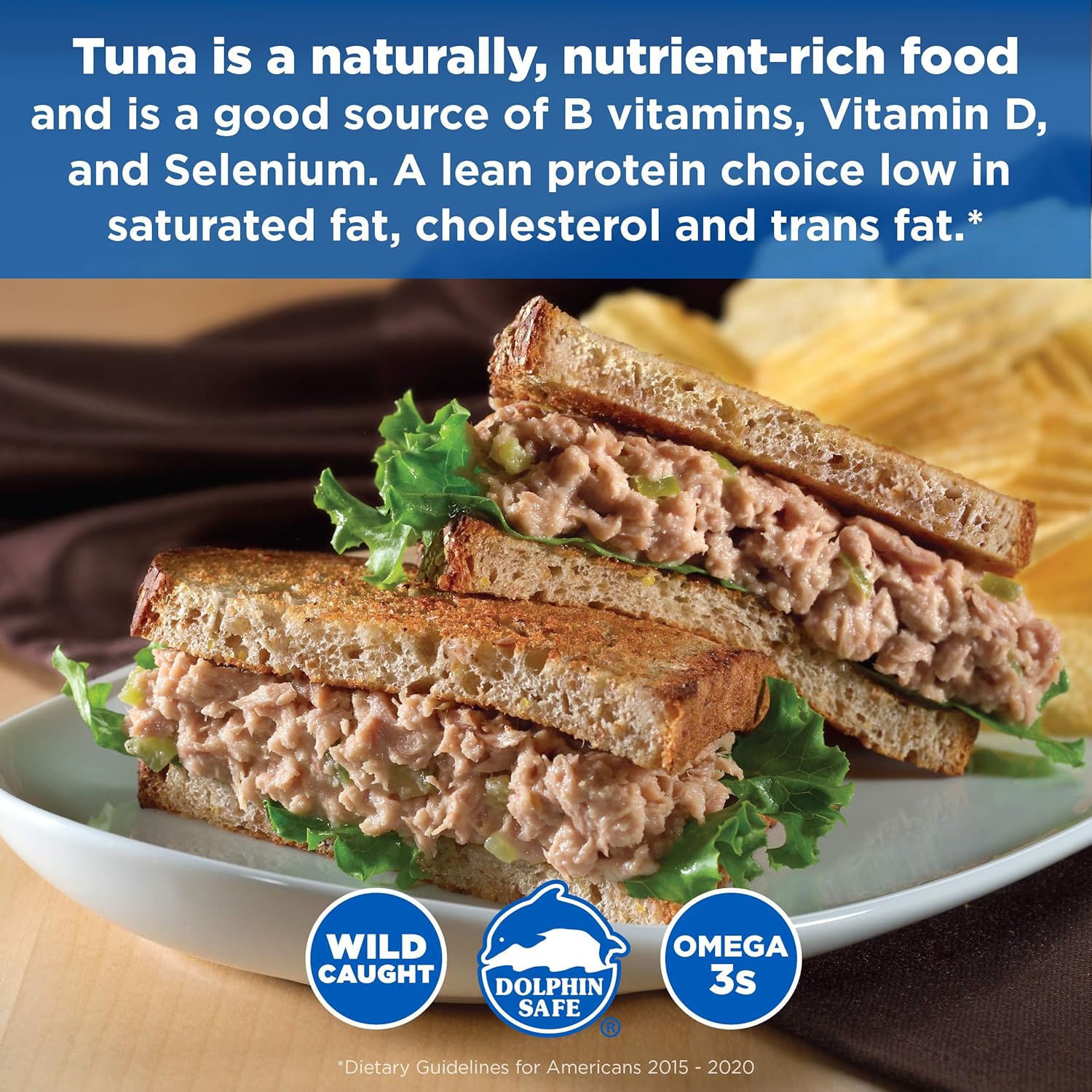 StarKist Selects No Salt Added Chunk White Albacore Tuna in Water - 4.5 oz Can - Image 6